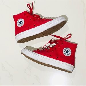 Red Chuck Taylor Converse